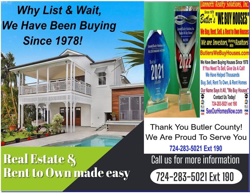 Butler's We Buy Houses