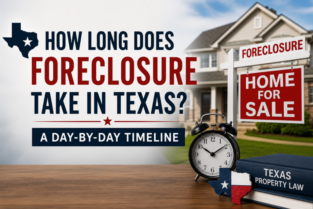 How Long Does Foreclosure Take in Texas? A Day-by-Day Timeline