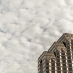 top of building against skyline