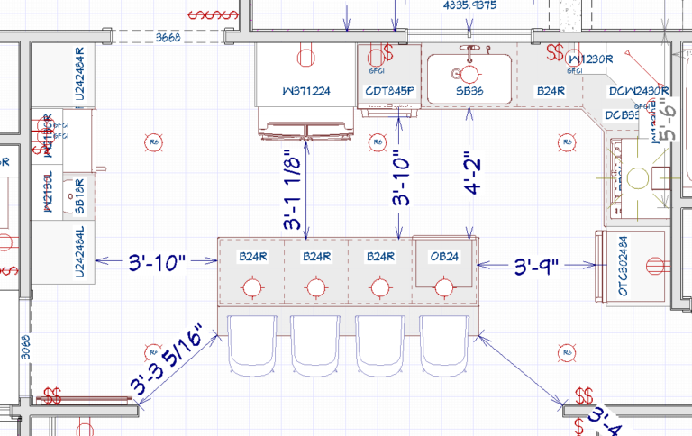 Kitchen Space Planning to Make Best Use of Space - GLG Homes, LLC