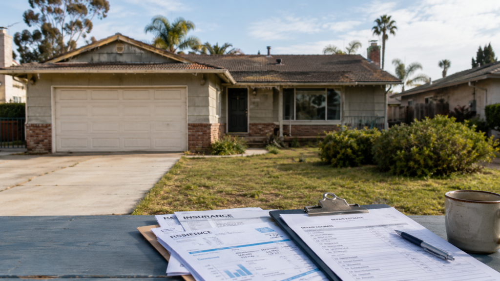 Picture of neglected home